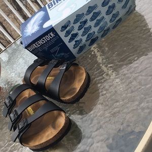 Black Florida Birkenstock Size 40
